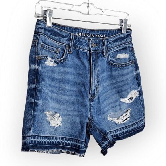 American Eagle Tomgirl Shorts size 4 - Picture 2 of 7